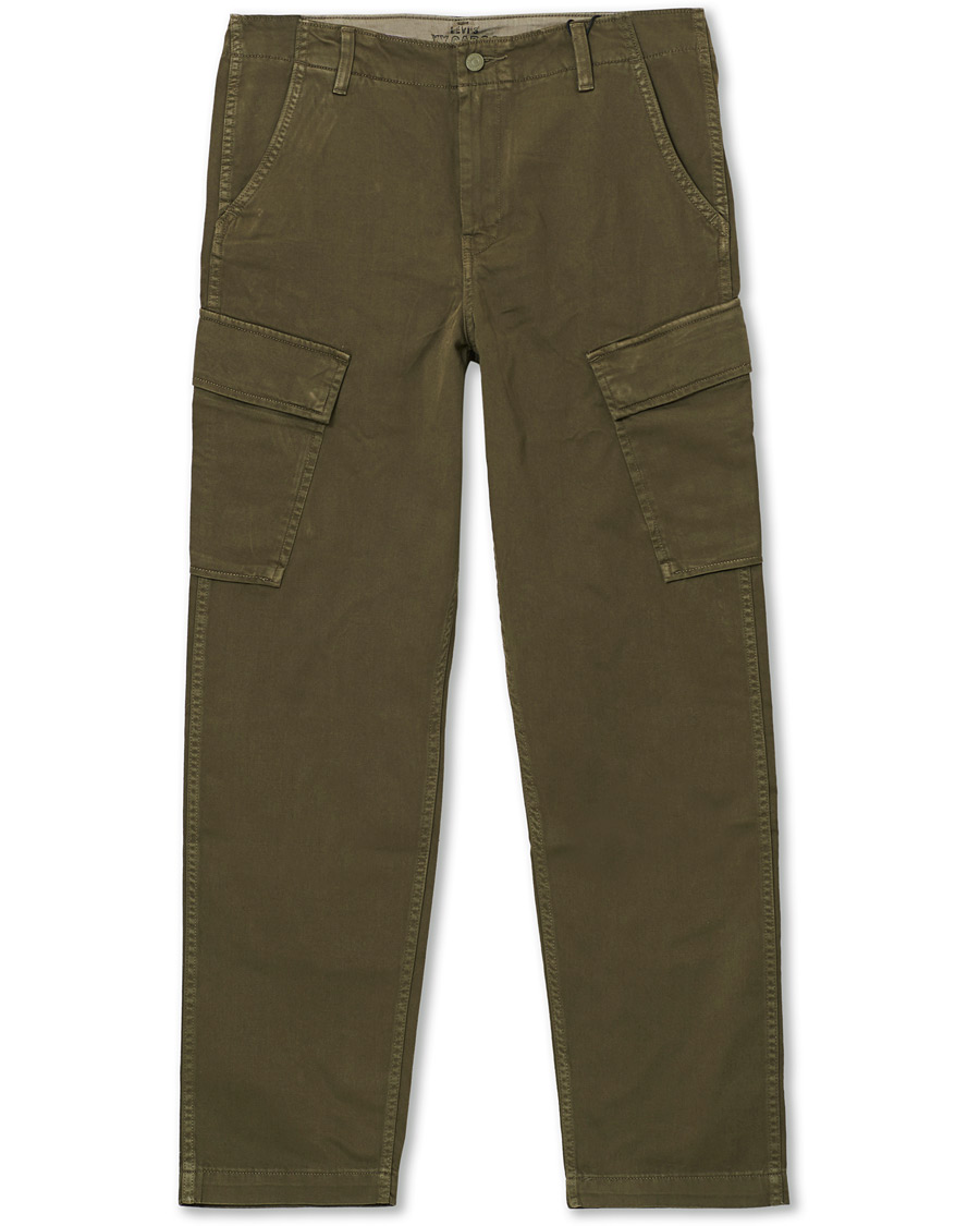 Heren | Broeken | Levi's | Taper Cargo II Bunker Olive