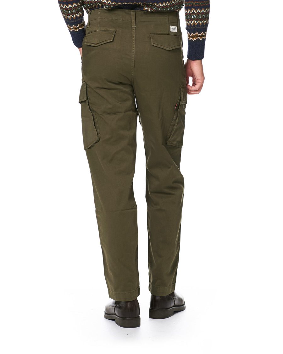 Heren | Broeken | Levi's | Taper Cargo II Bunker Olive