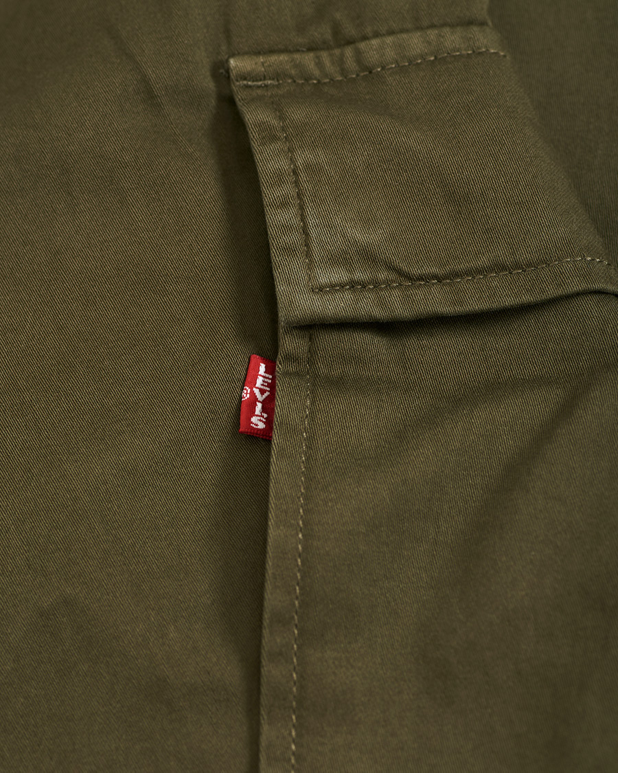 Heren | Broeken | Levi's | Taper Cargo II Bunker Olive