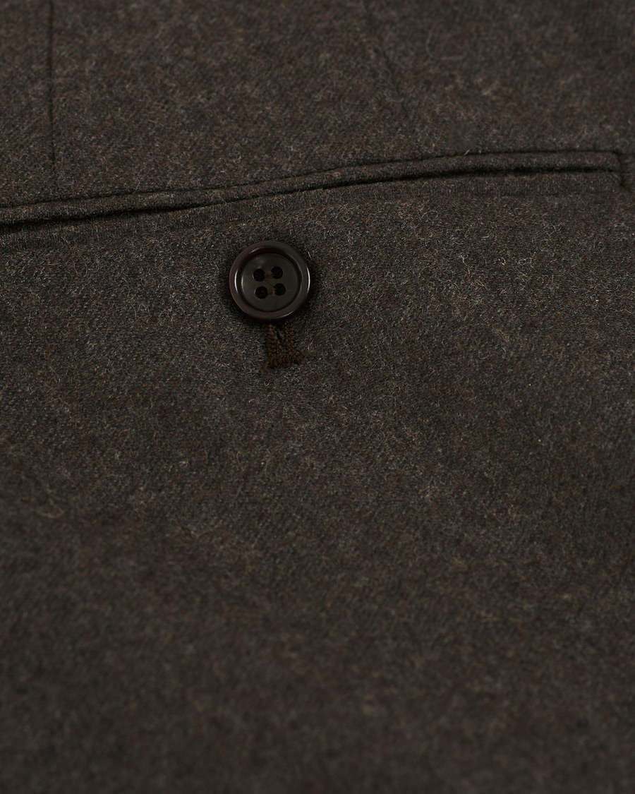 Heren | Broeken | Morris | Rodney Flannel Trousers Brown