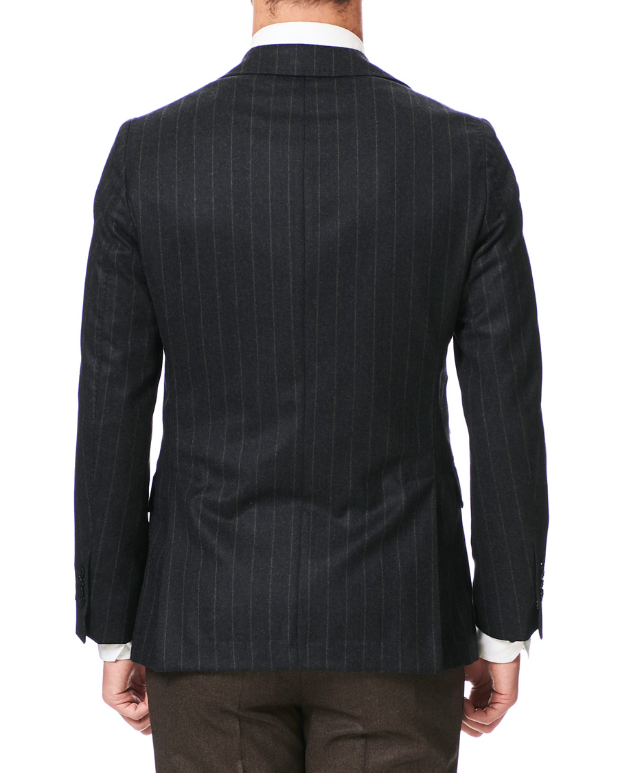 Heren | Blazers | Morris Heritage | Frank Pinstripe Suit Jacket Grey