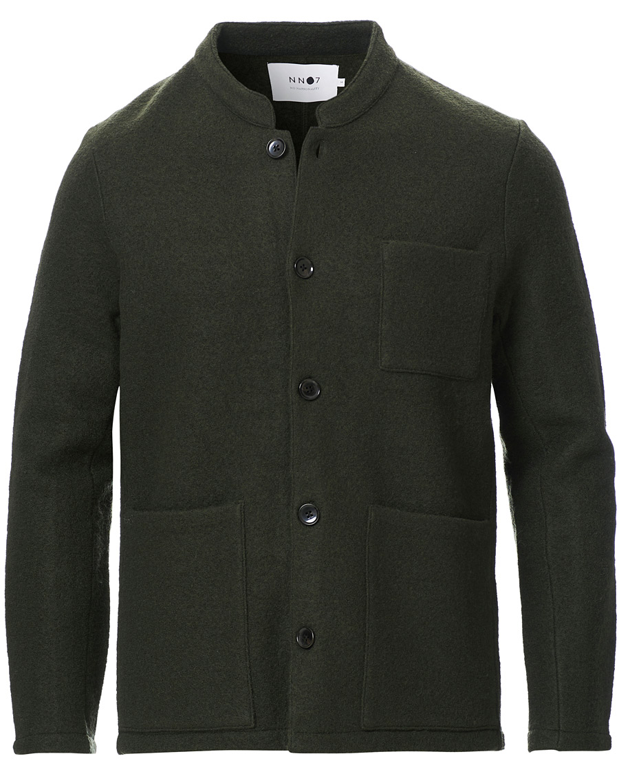 Heren | Blazers | NN07 | Oswald Wool Blazer Army Green