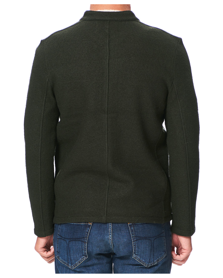 Heren | Blazers | NN07 | Oswald Wool Blazer Army Green