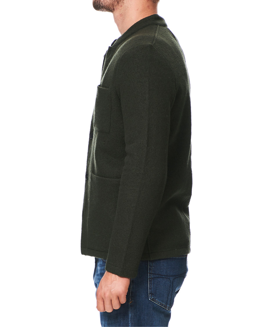 Heren | Blazers | NN07 | Oswald Wool Blazer Army Green