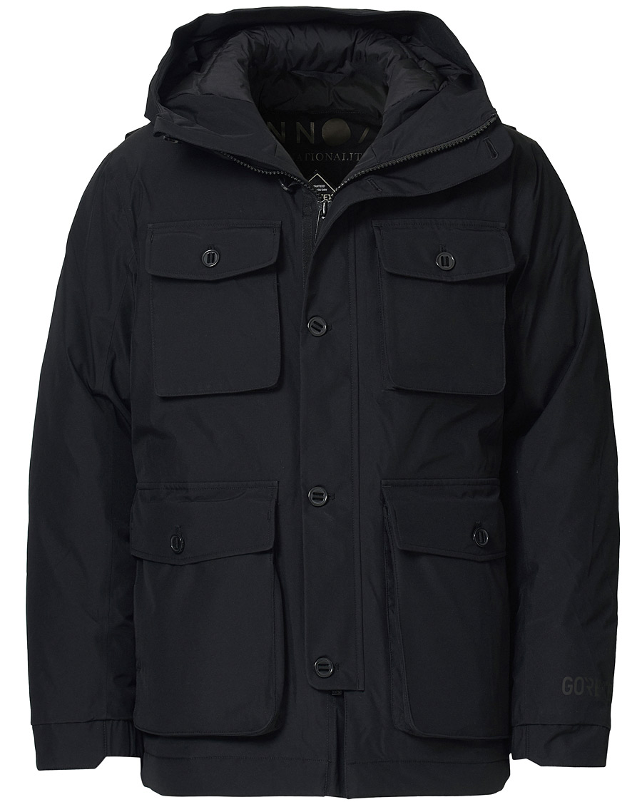 Heren | Jassen | NN07 | Goff Gore Tex Field Jacket Black