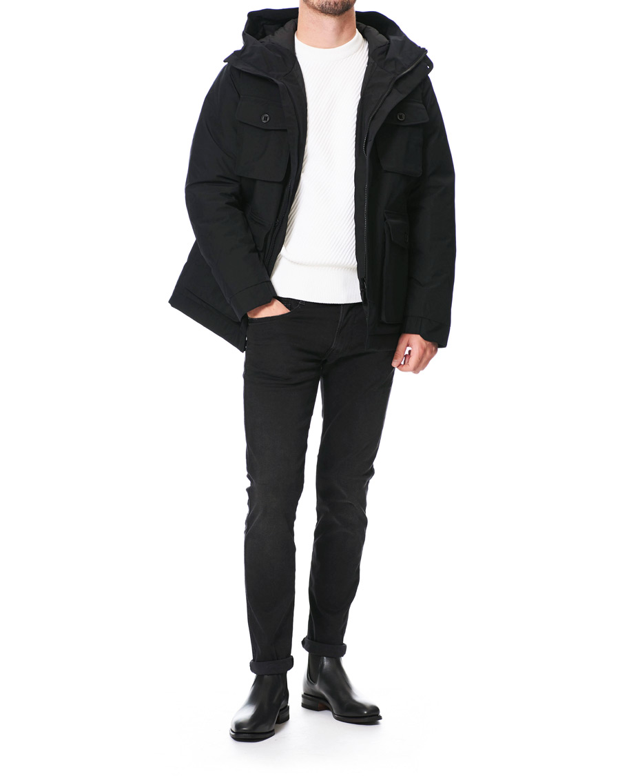 Heren | Jassen | NN07 | Goff Gore Tex Field Jacket Black