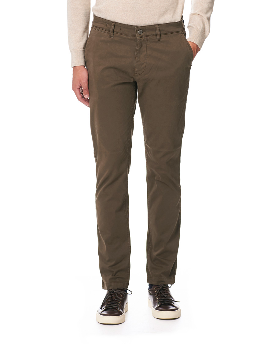 Heren | Broeken | NN07 | Marco Slim Fit Stretch Chinos Khaki Grey