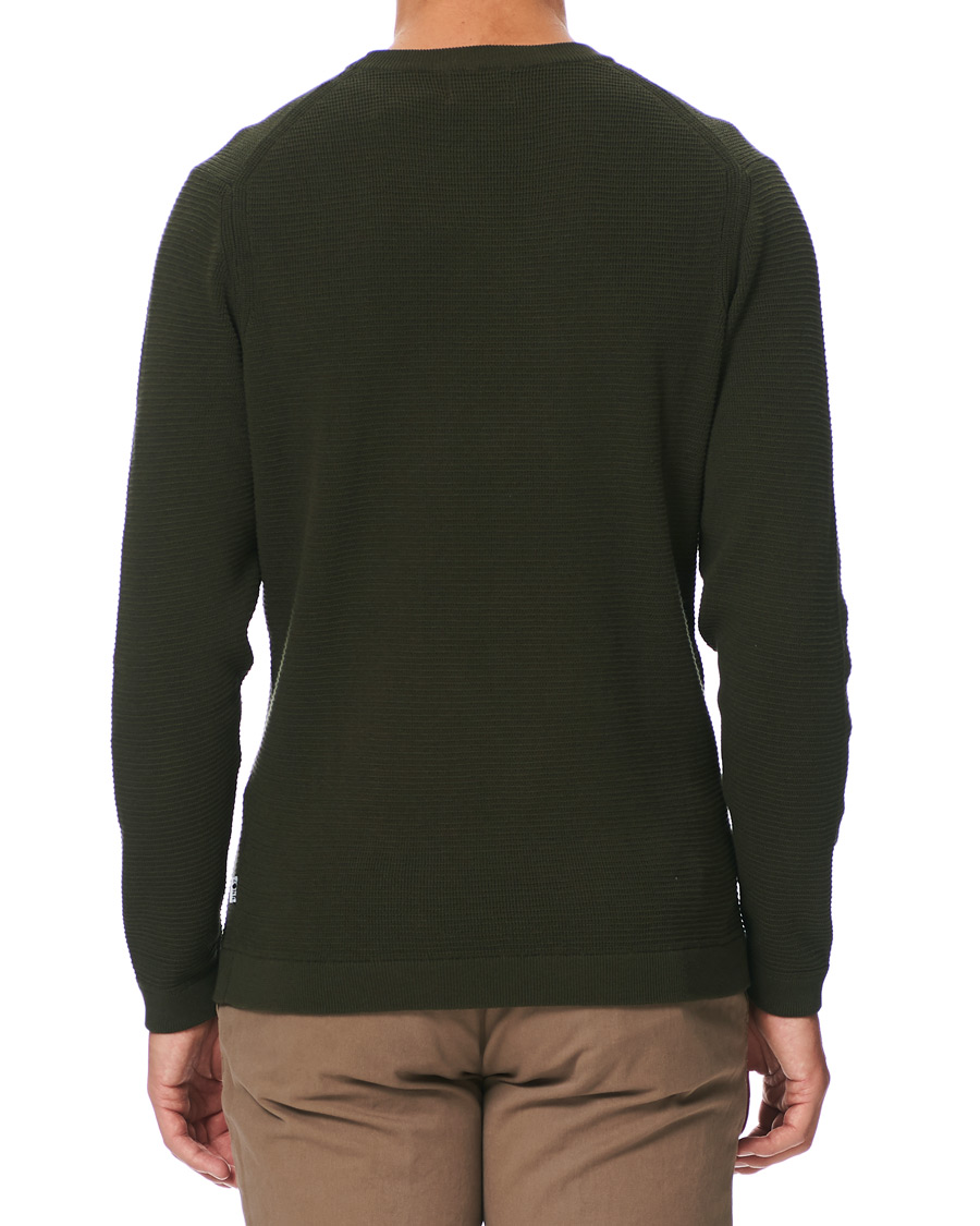 Heren | Truien | NN07 | Julian Structure Pullover Army Green