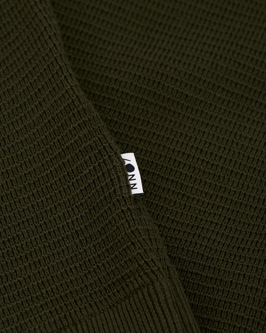 Heren | Truien | NN07 | Julian Structure Pullover Army Green