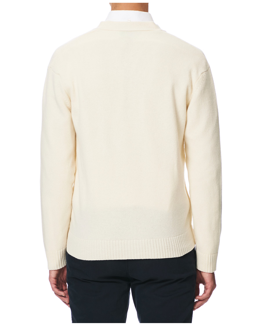 Heren | Truien | NN07 | Björn Wool Cardigan Cream