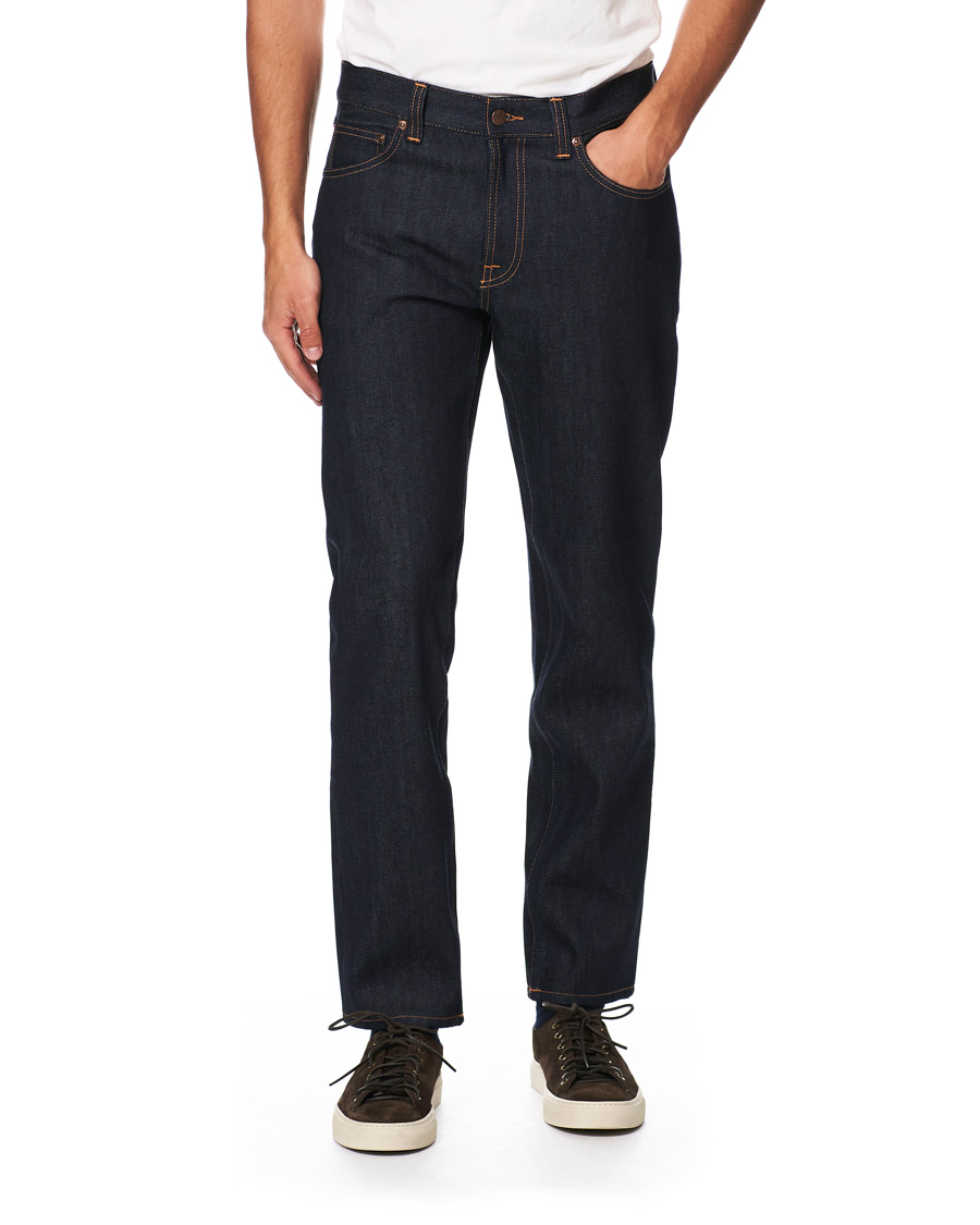 Heren | Jeans | Nudie Jeans | Gritty Jackson Dry Classic Navy