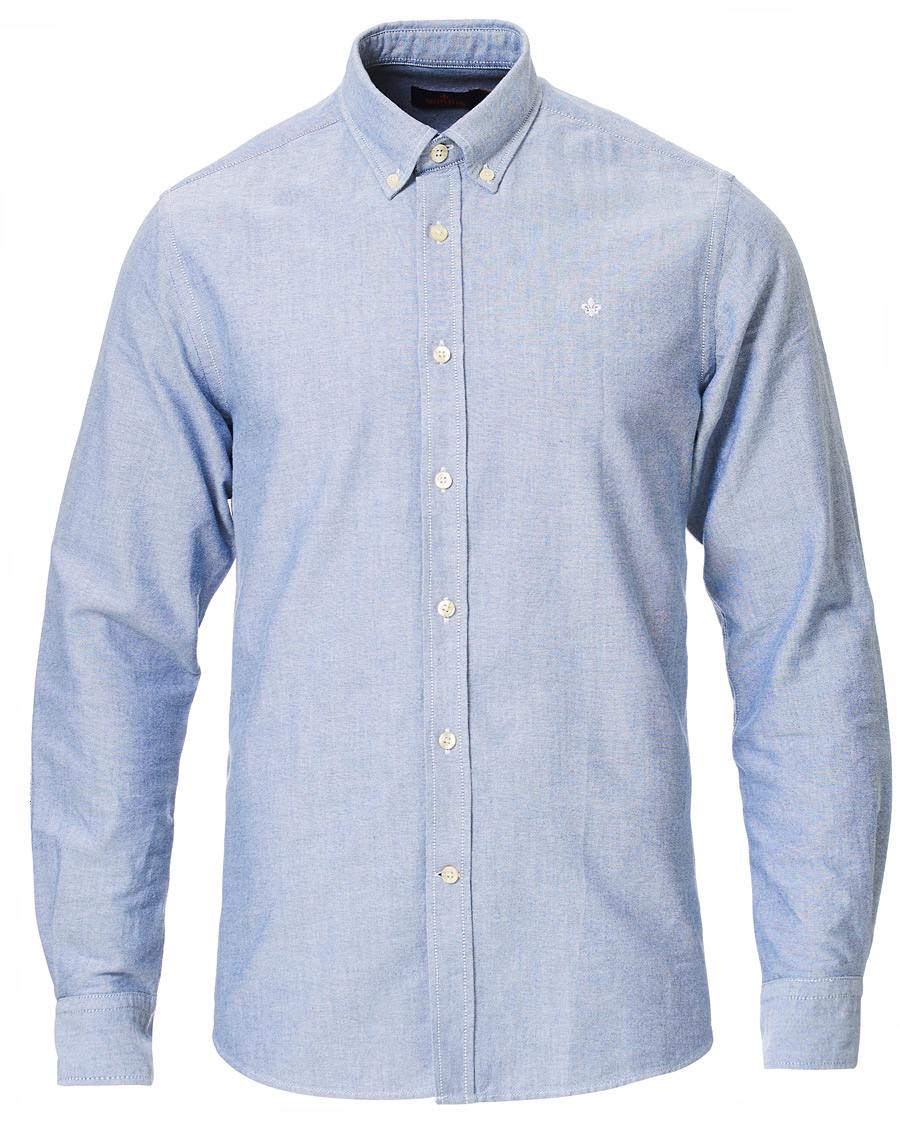 Heren | Overhemden | Morris | André Button Down Shirt Blue