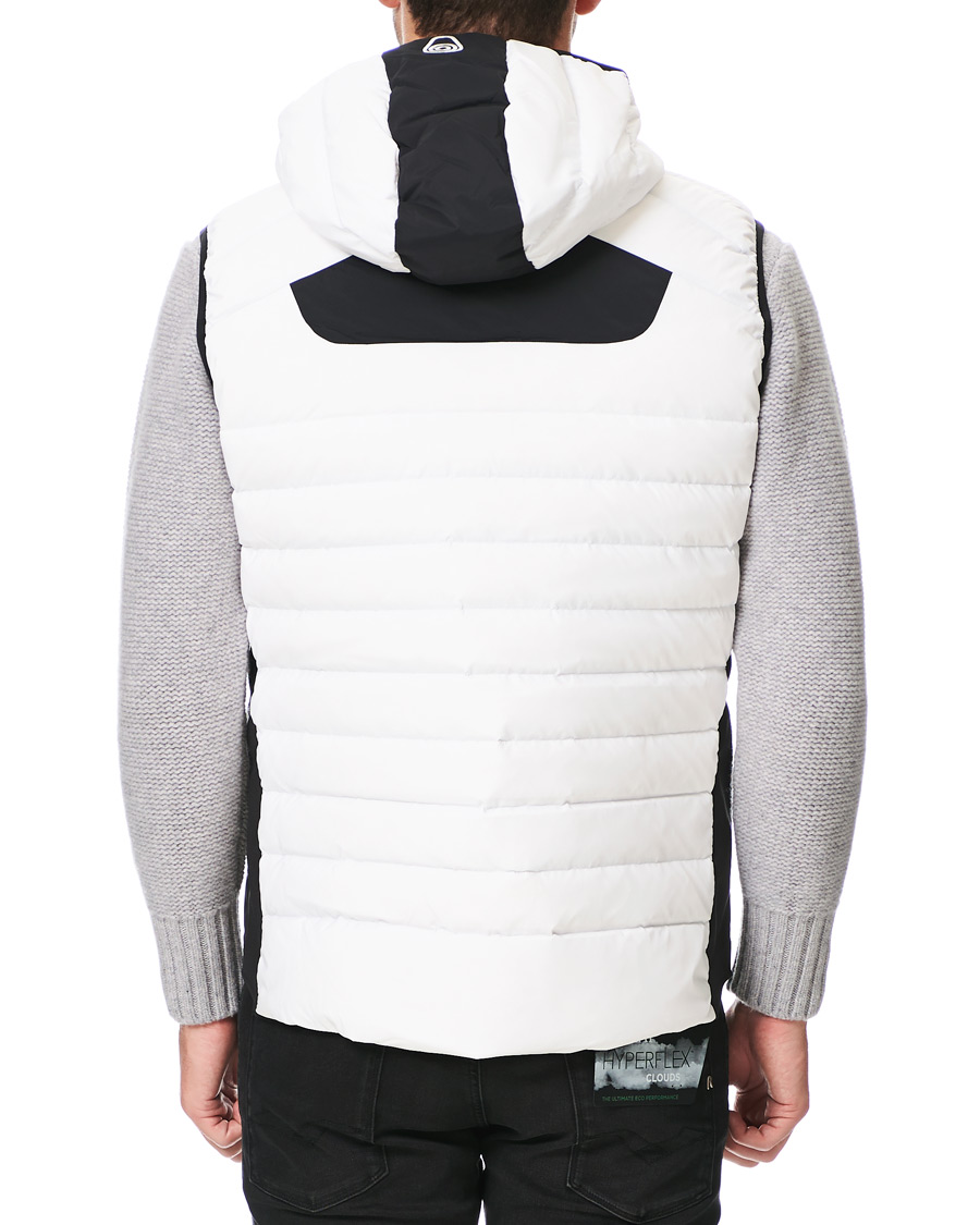 Heren | Jassen | Sail Racing | Antartica Hybrid Hooded Vest White