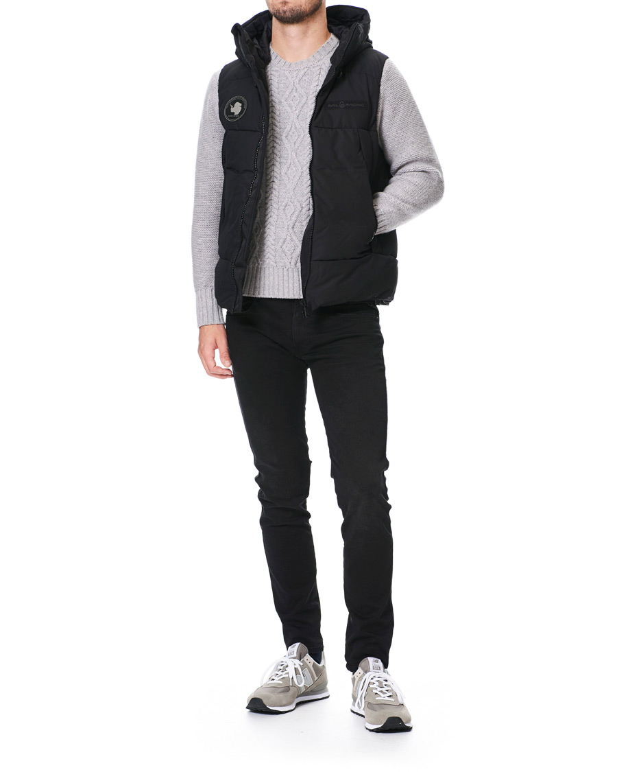Heren | Jassen | Sail Racing | Artic Down Hooded Vest Carbon