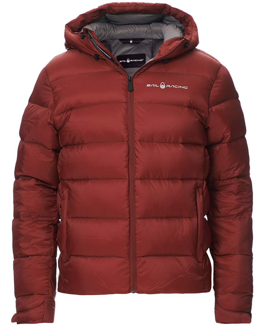 Heren | Jassen | Sail Racing | Gravity Down Hooded Jacket Fired Brick