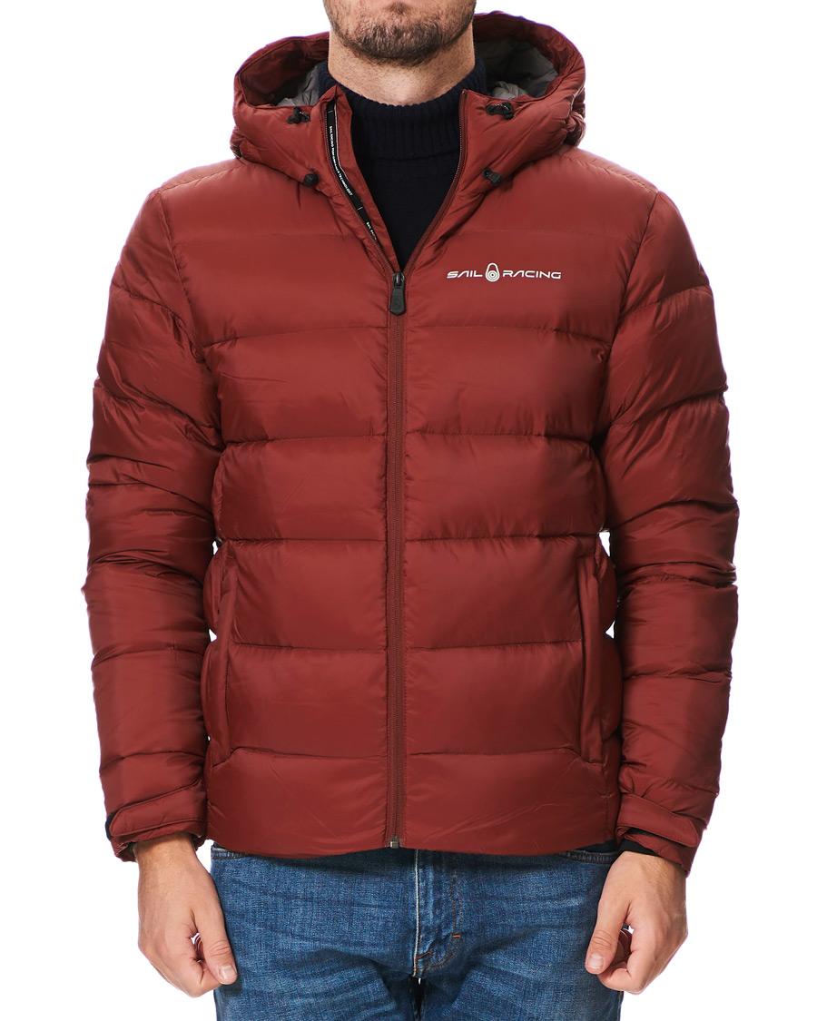 Heren | Jassen | Sail Racing | Gravity Down Hooded Jacket Fired Brick