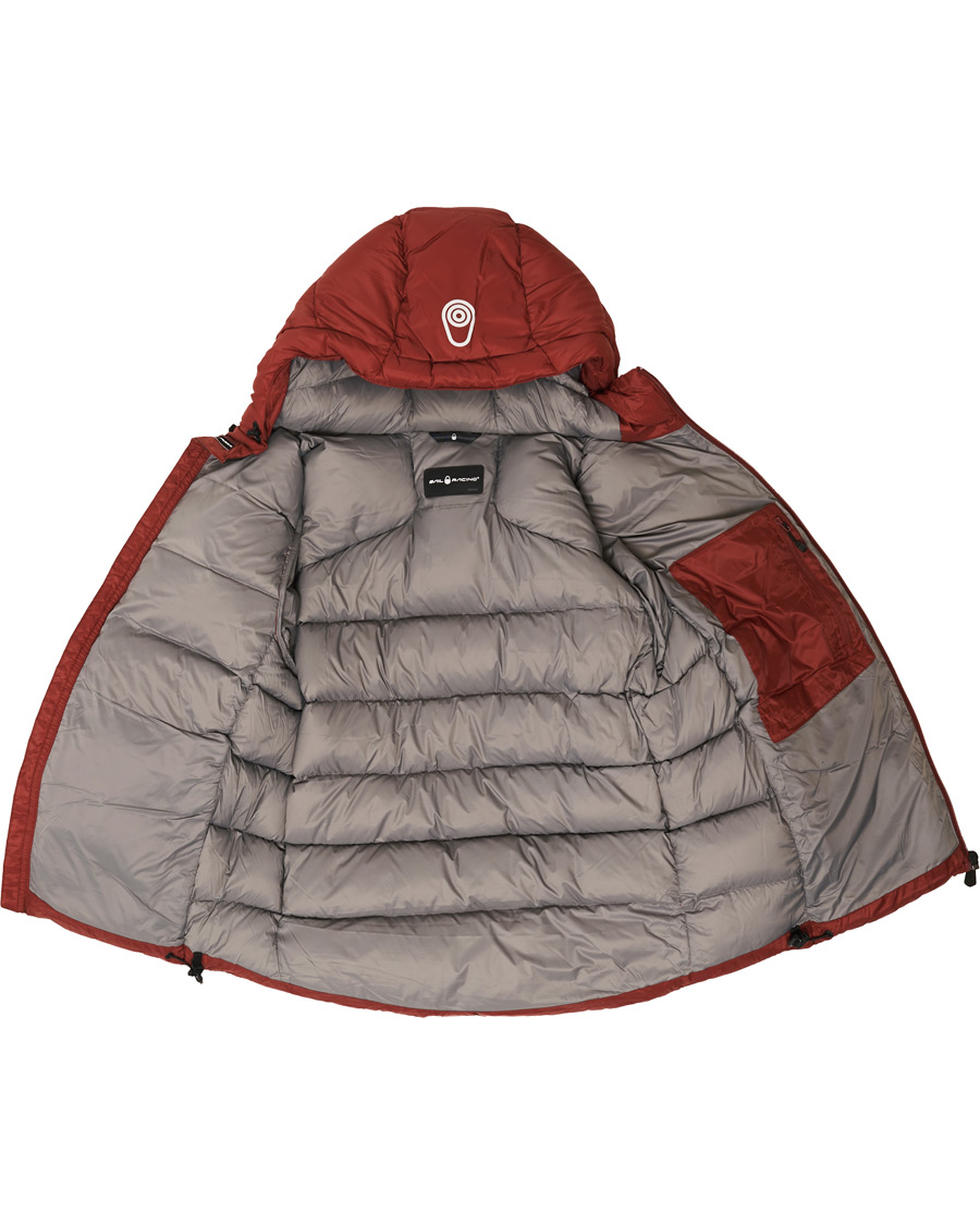 Heren | Jassen | Sail Racing | Gravity Down Hooded Jacket Fired Brick