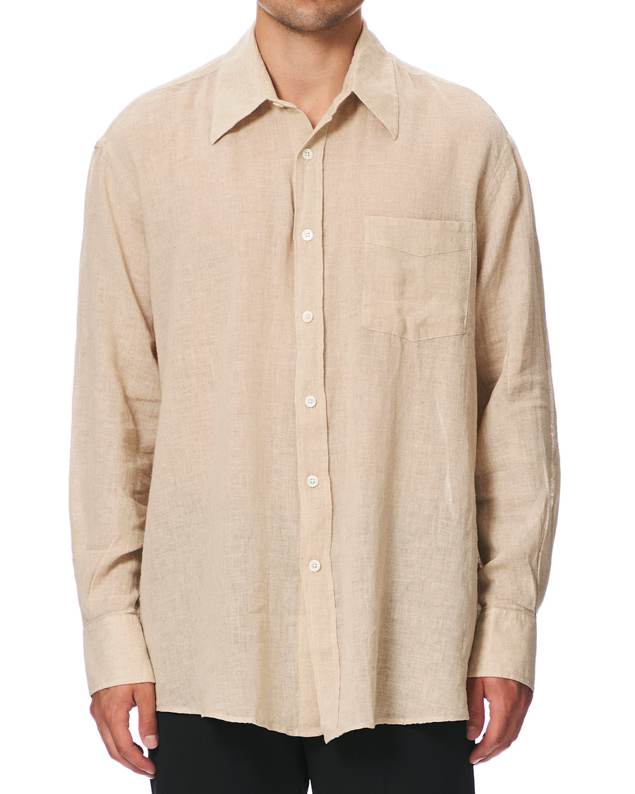 Heren | Overhemden | Our Legacy | Oversize Shirt Beige