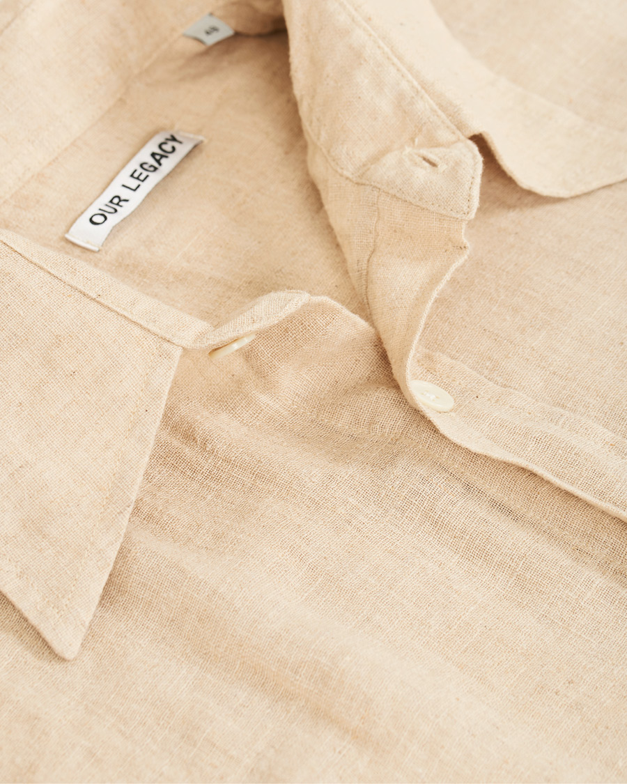 Heren | Overhemden | Our Legacy | Oversize Shirt Beige