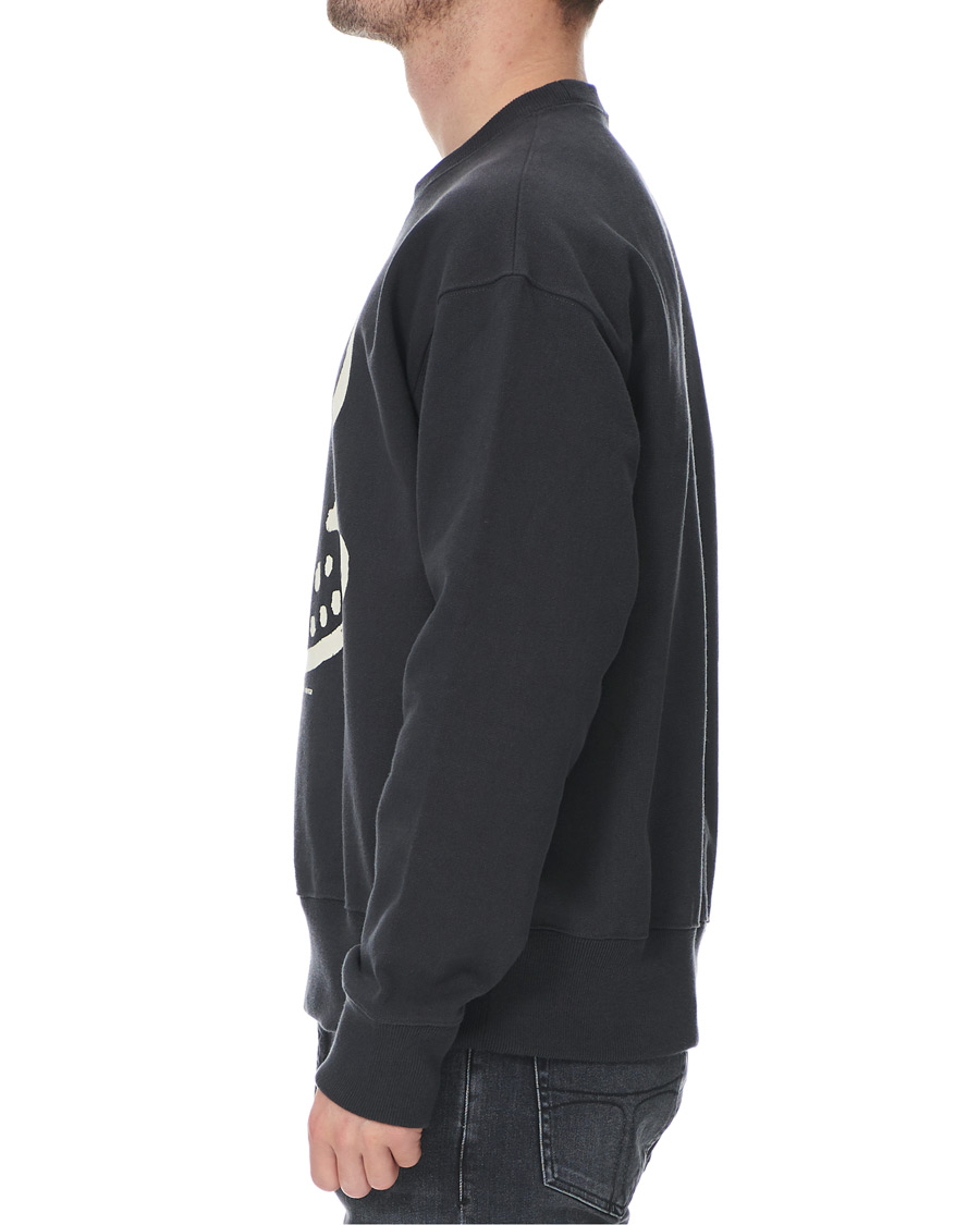 Heren | Truien | Our Legacy | Base Graphic Sweatshirt Black