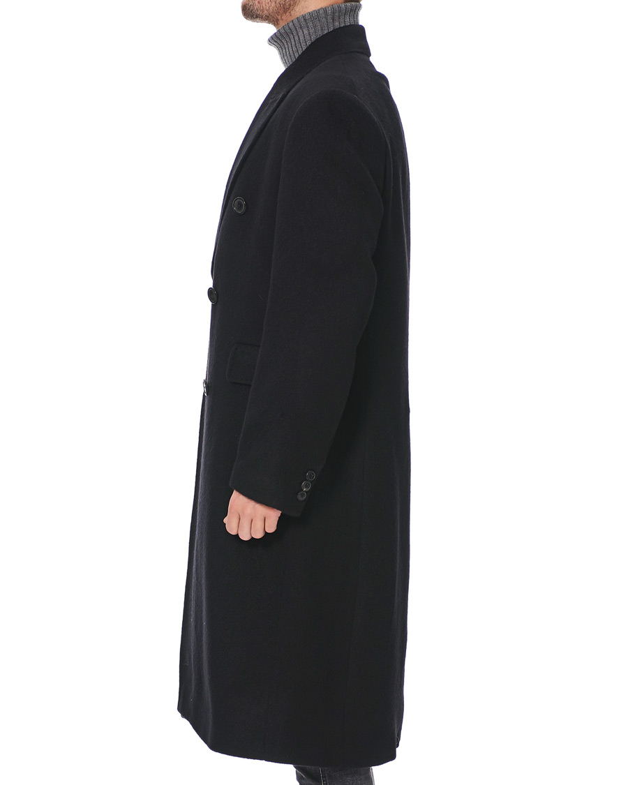 Heren | Jassen | Our Legacy | Whale Double Breasted Wool Coat Black