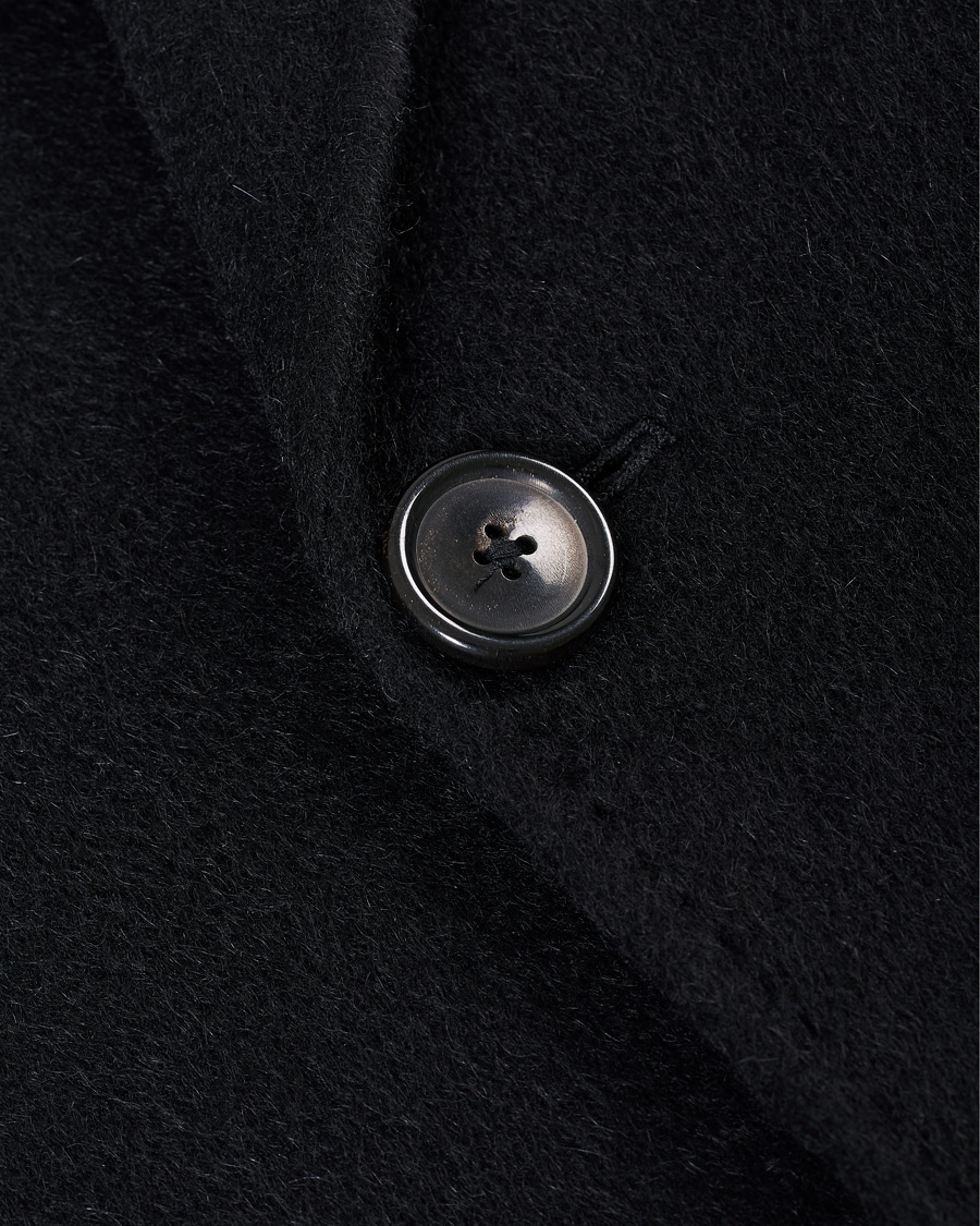 Heren | Jassen | Our Legacy | Whale Double Breasted Wool Coat Black