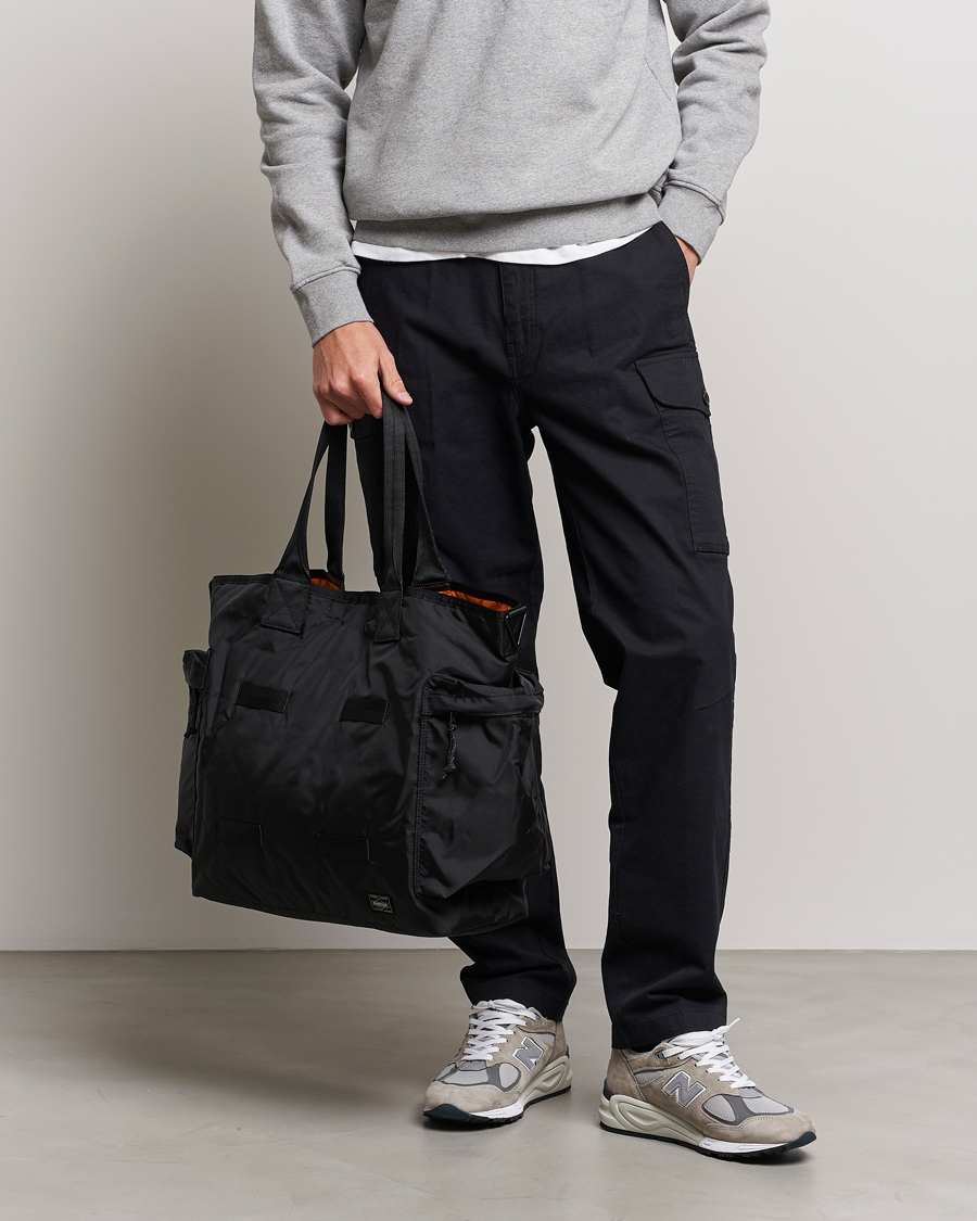 Heren | Japanese Department | Porter-Yoshida & Co. | Force 2Way Tote Bag Black