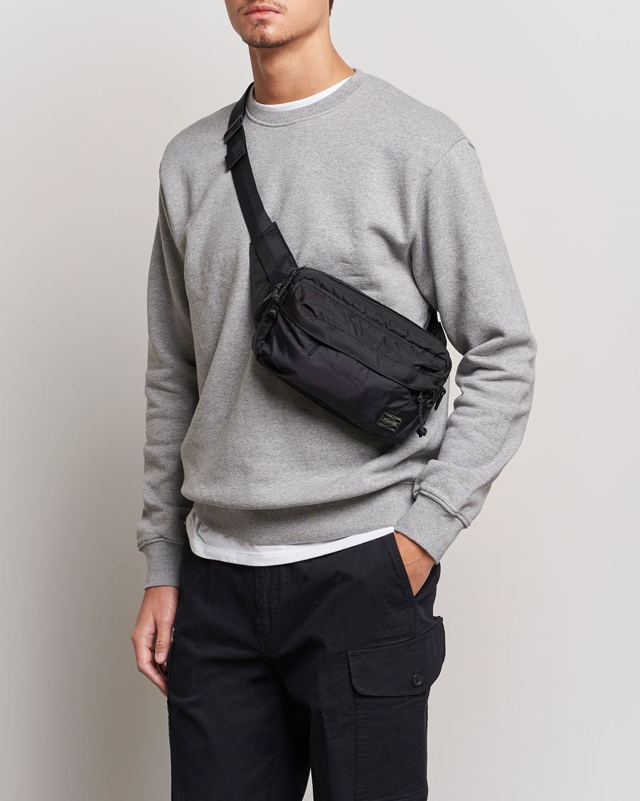 Heren | Tassen | Porter-Yoshida & Co. | Force Waist Bag Black