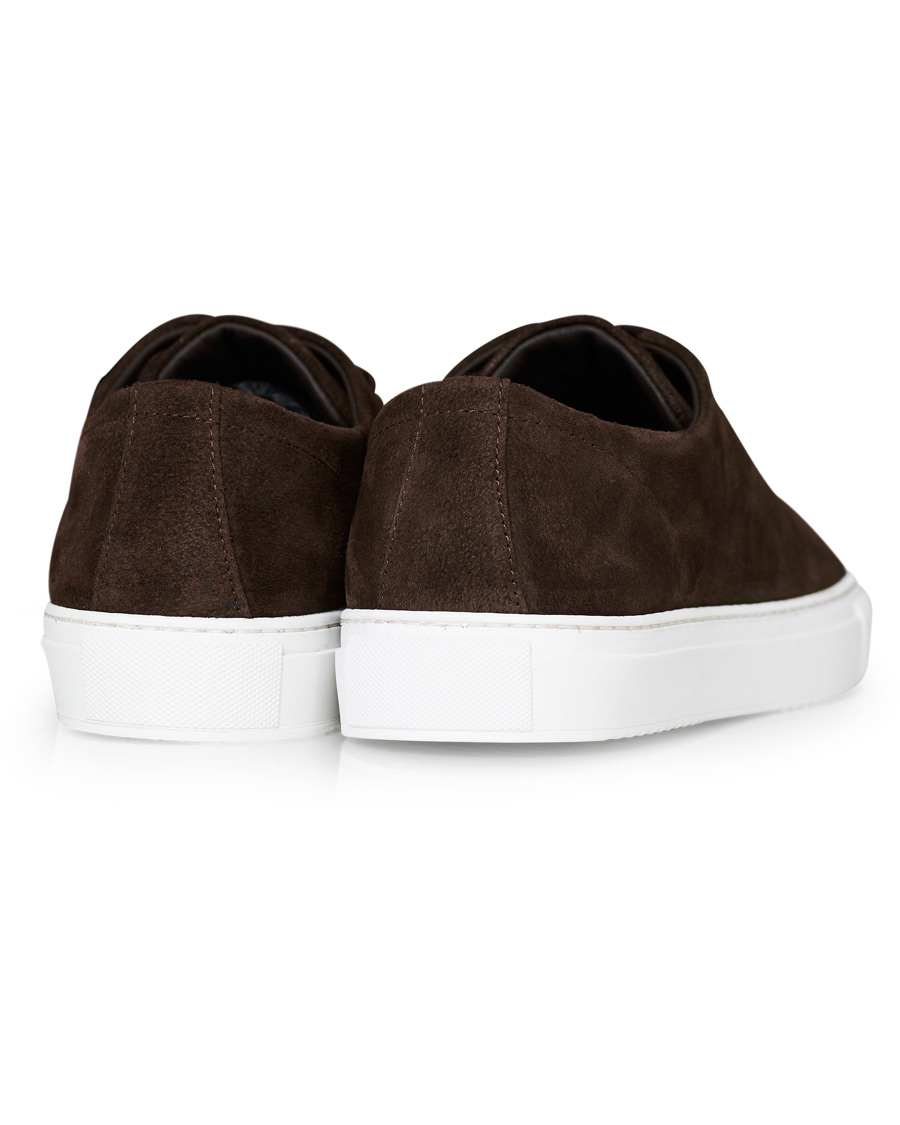 Heren | Axel Arigato High Shine Toe Cap Sneaker Brown Suede | Axel Arigato | High Shine Toe Cap Sneaker Brown Suede