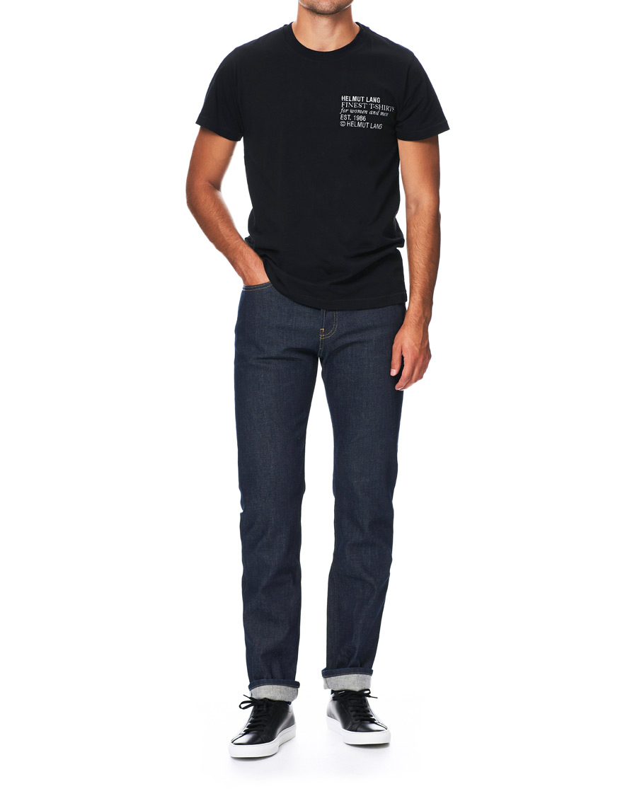 Heren | T-shirts | Helmut Lang | Standard Finest Tee Black