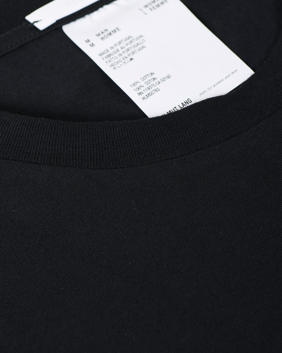 Heren | T-shirts | Helmut Lang | Standard Finest Tee Black