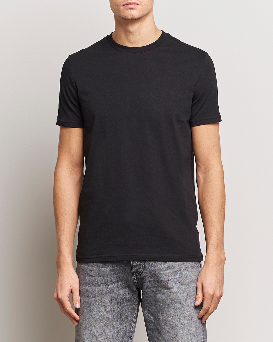 Heren |  | Dsquared2 | 2-Pack Cotton Stretch Crew Neck Tee Black