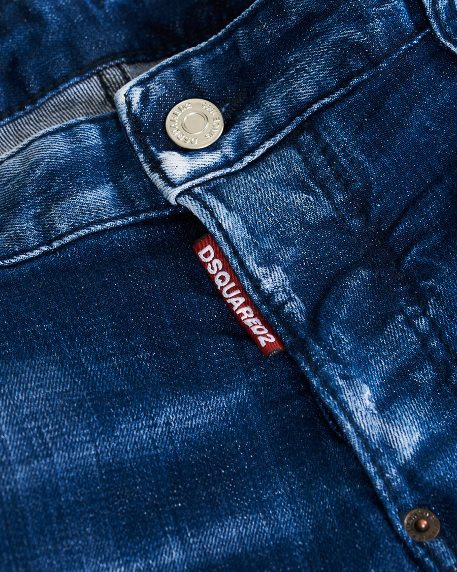 Heren | Jeans | Dsquared2 | Slim Jeans Medium Orange Country Wash