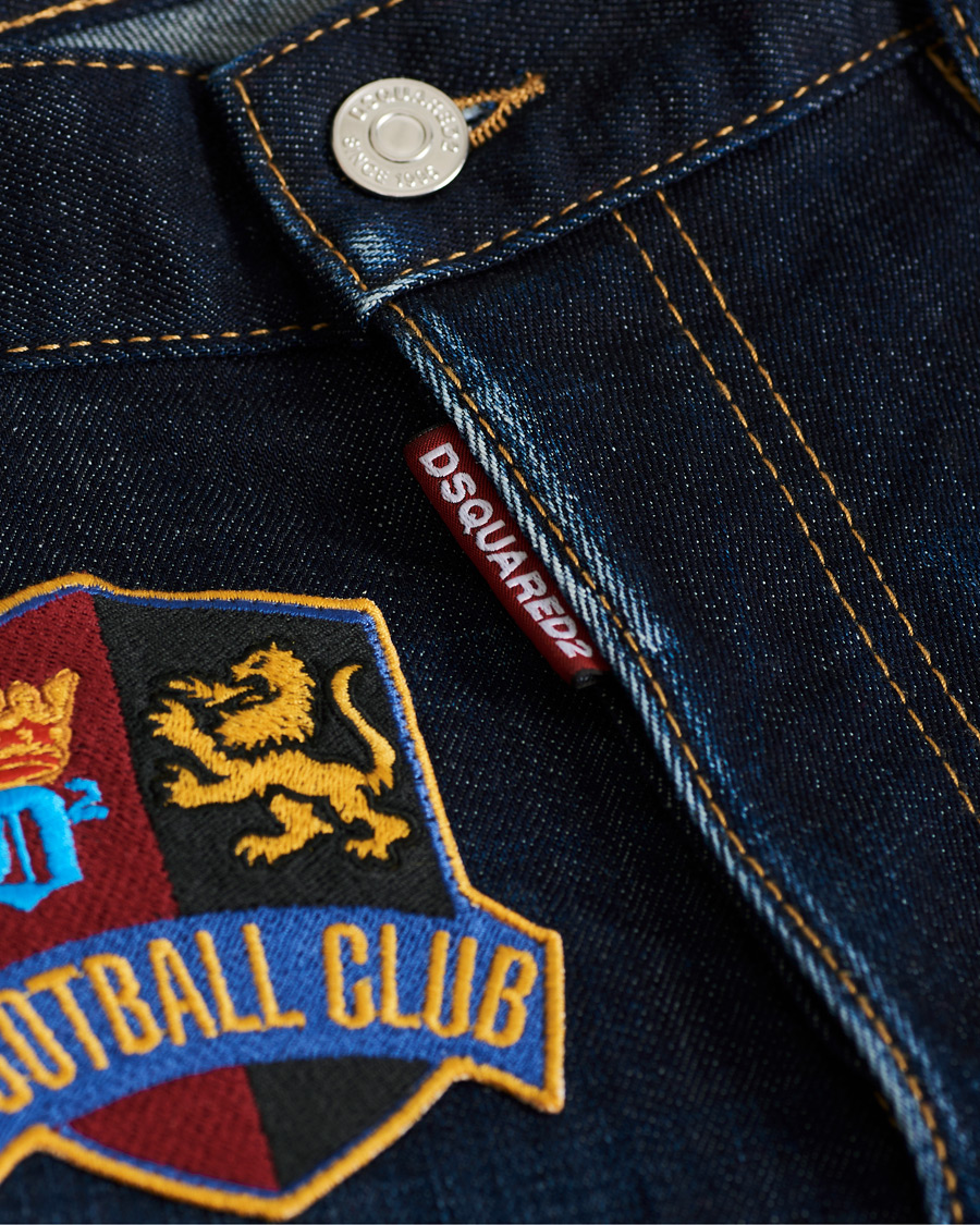 Heren | Jeans | Dsquared2 | Cool Guy Jeans College Patch Wash