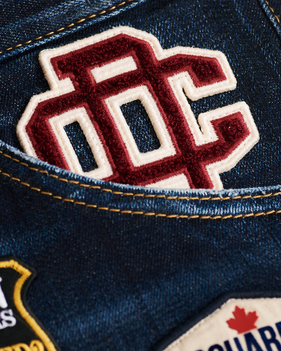 Heren | Jeans | Dsquared2 | Cool Guy Jeans College Patch Wash