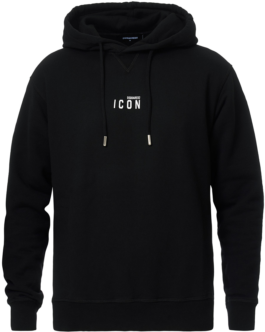 Heren | Truien | Dsquared2 | Cool Fit Icon Small Logo Hoodie Black