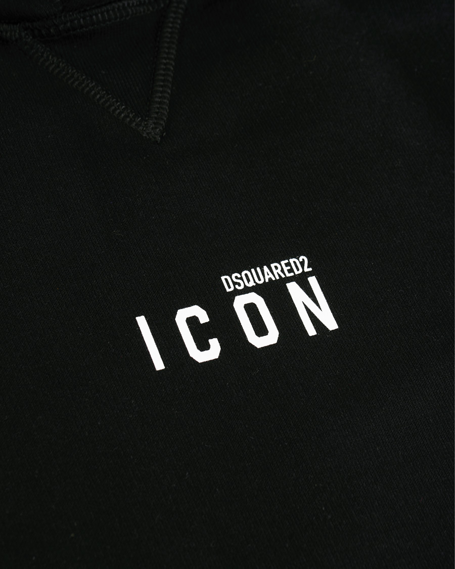 Heren | Truien | Dsquared2 | Cool Fit Icon Small Logo Hoodie Black