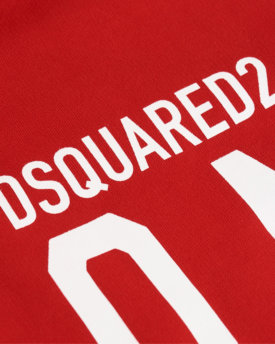 Heren | Truien | Dsquared2 | Cool Fit Icon Logo Hoodie Red