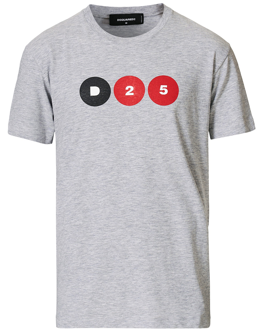 Heren | T-shirts | Dsquared2 | 25th Anniversary Capsule Collection Tee Grey