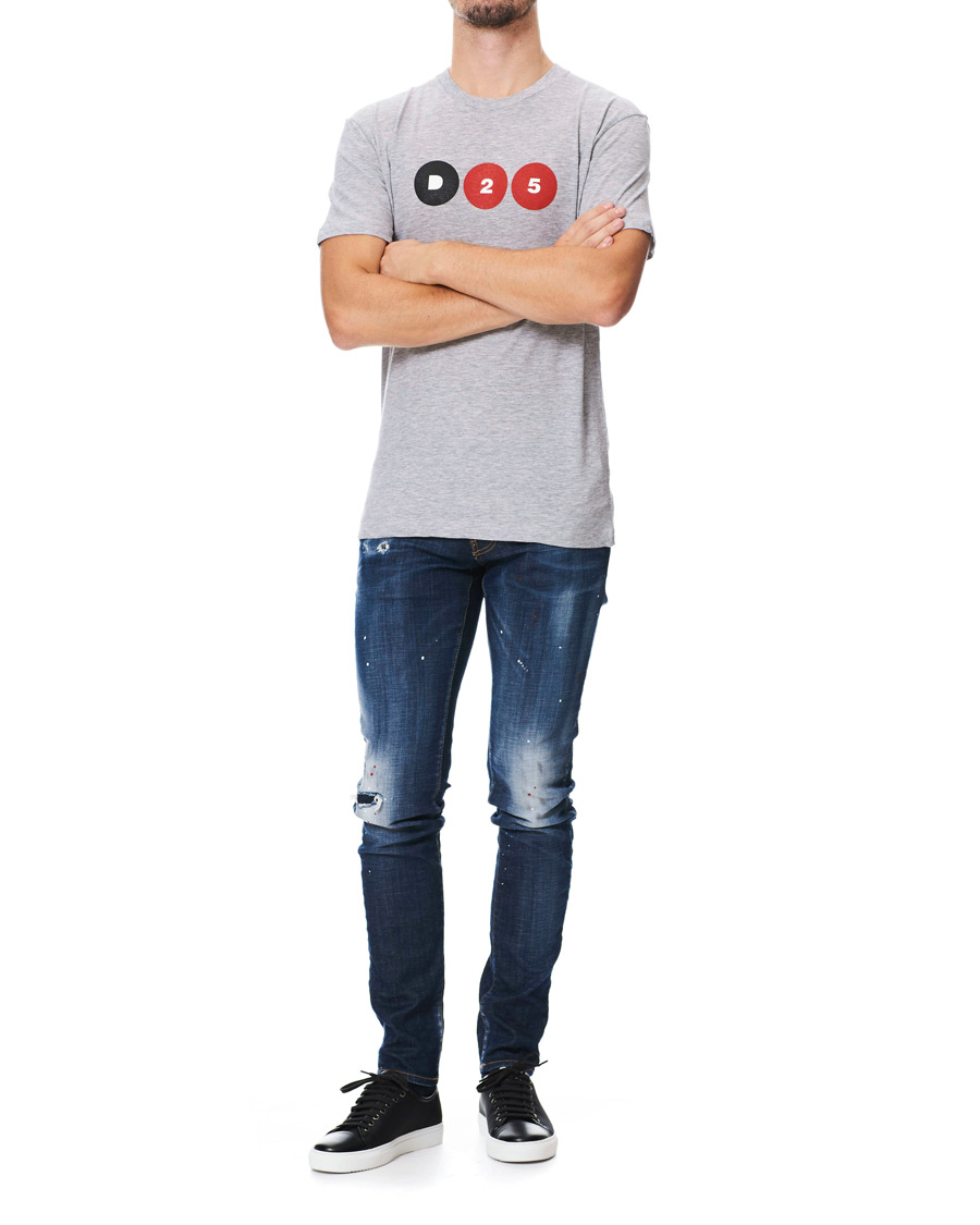 Heren | T-shirts | Dsquared2 | 25th Anniversary Capsule Collection Tee Grey