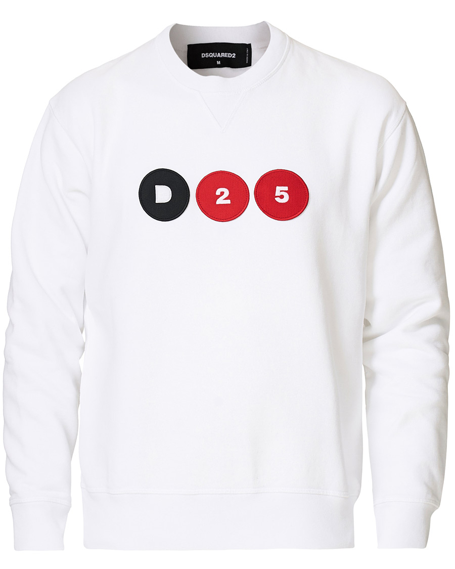 Heren | Truien | Dsquared2 | 25th Anniversary Capsule Collection Sweatshirt White