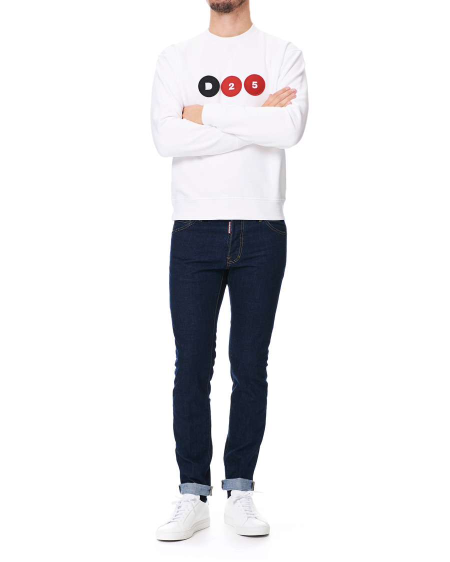 Heren | Truien | Dsquared2 | 25th Anniversary Capsule Collection Sweatshirt White