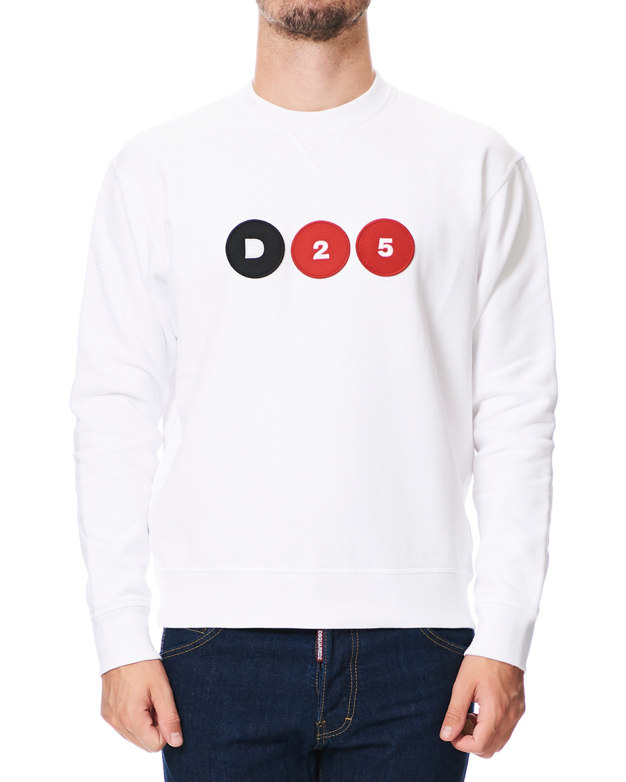 Heren | Truien | Dsquared2 | 25th Anniversary Capsule Collection Sweatshirt White