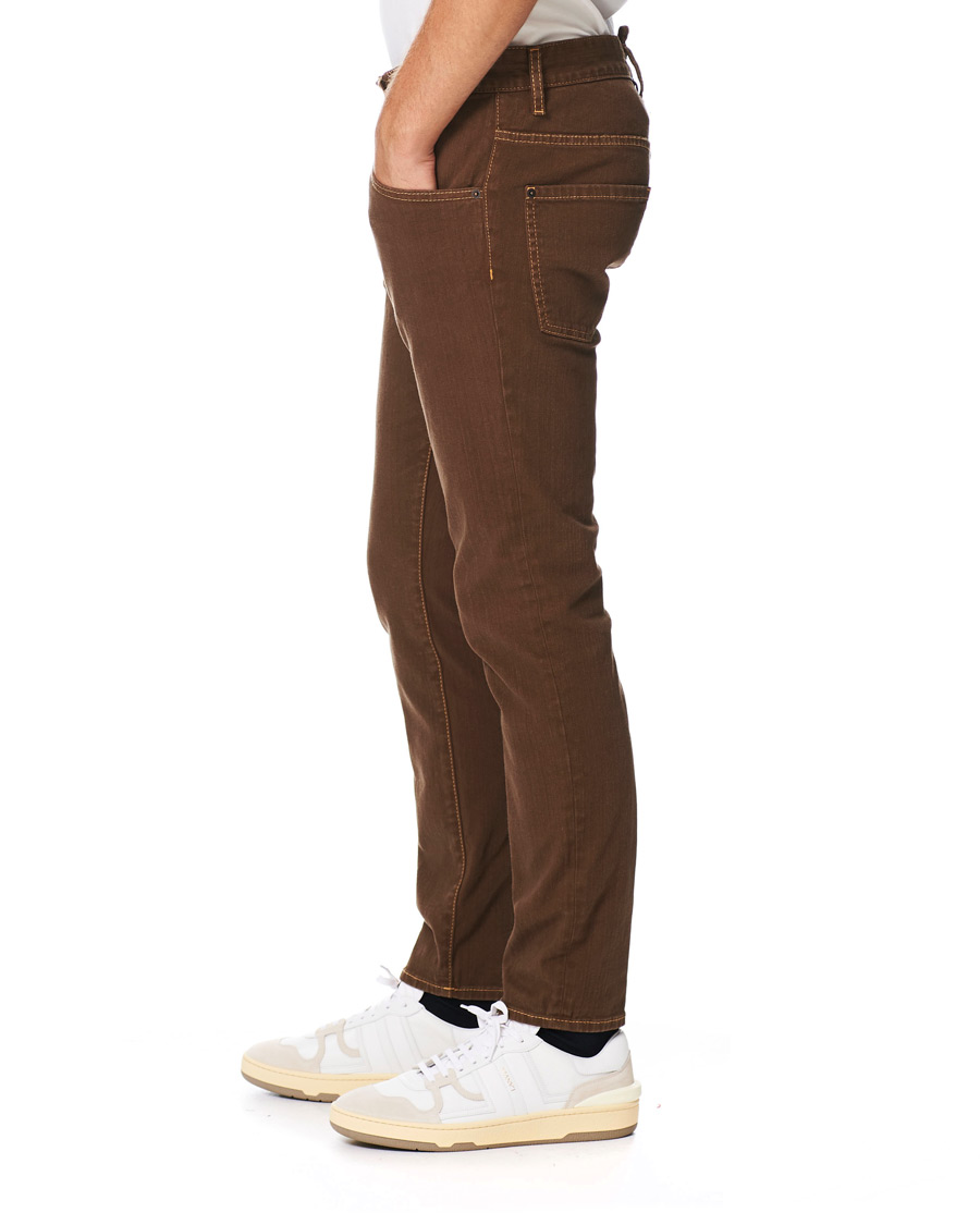 Heren | Broeken | Dsquared2 | Skater 5-Pocket Jeans Bull Garment Dyed Brown