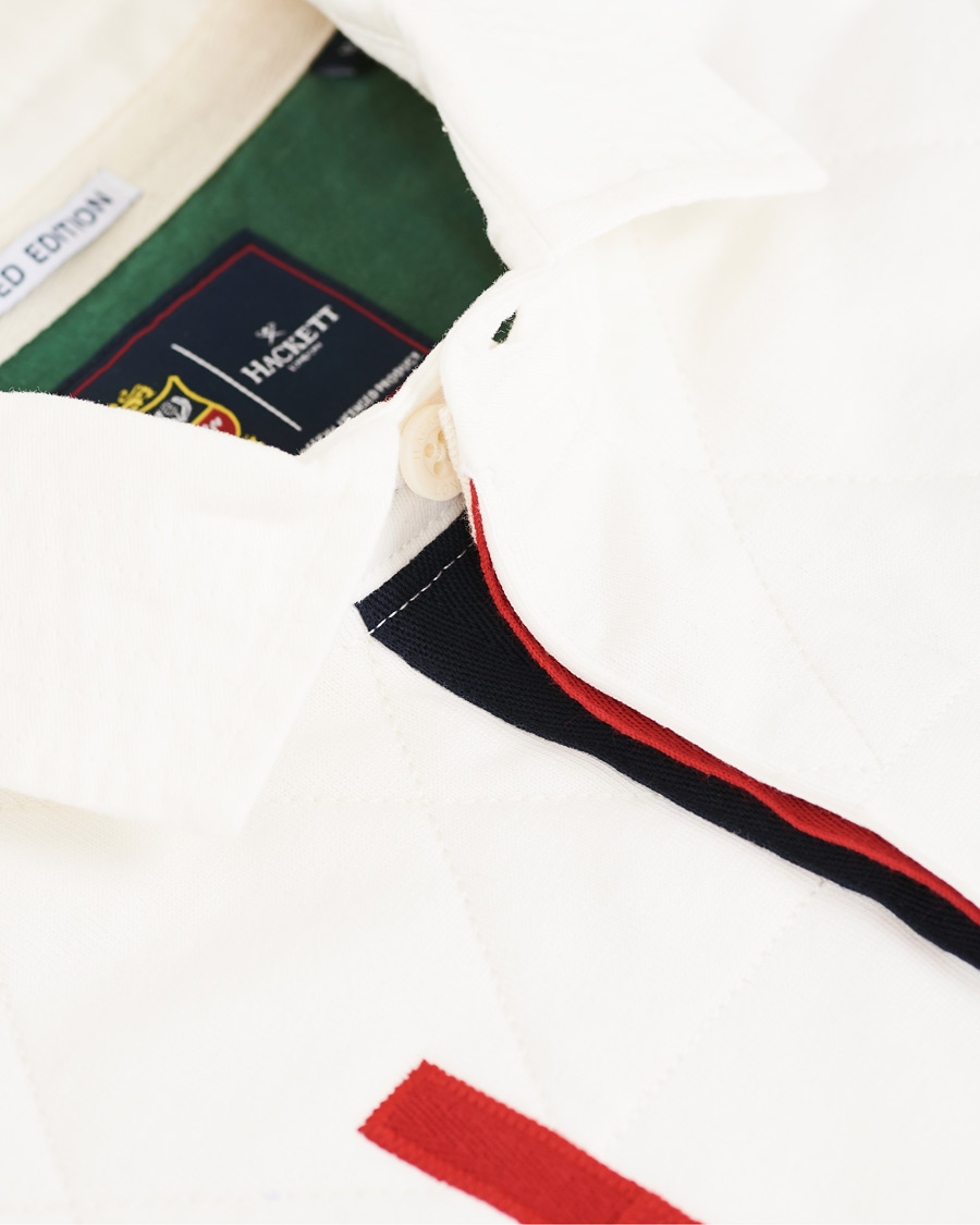 Heren | Truien | Hackett | Lions Long Sleeve Rugby Off White
