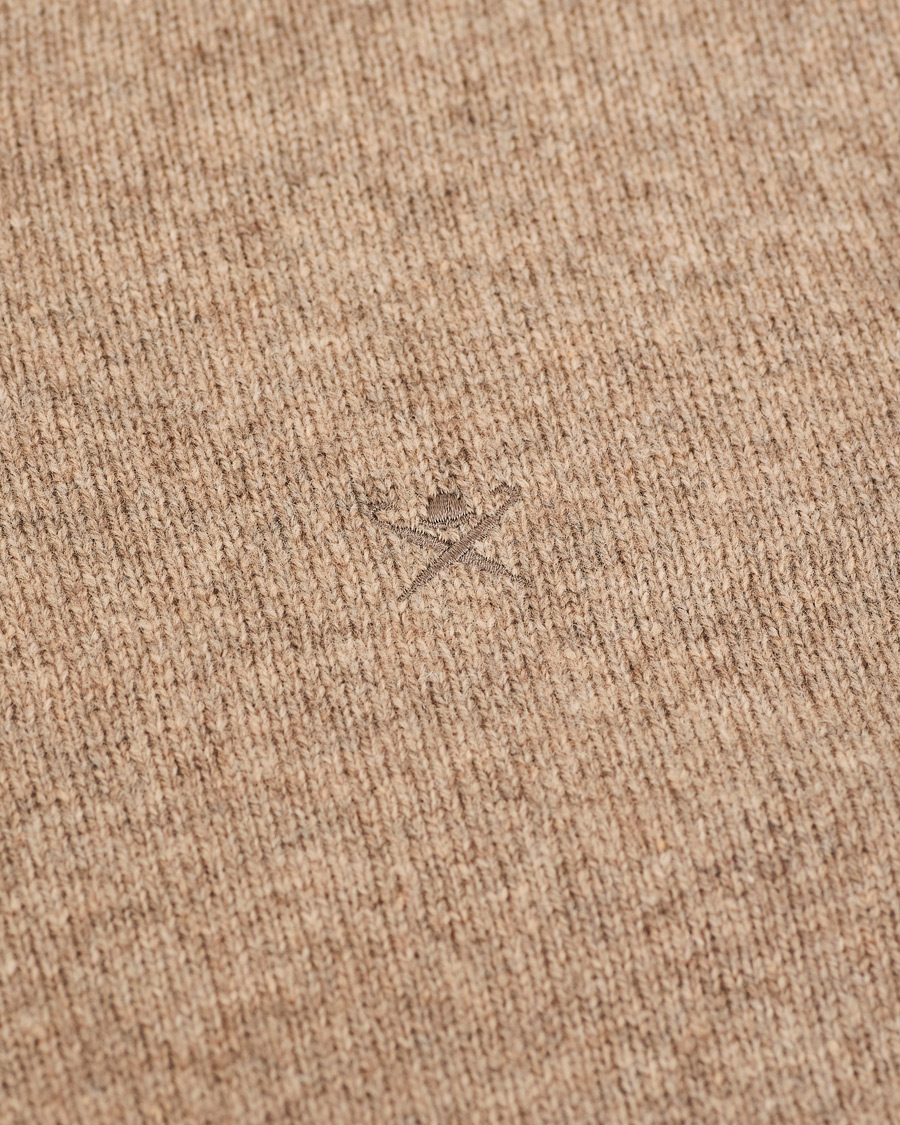 Heren | Truien | Hackett | Lambswool Crew Neck Mushroom