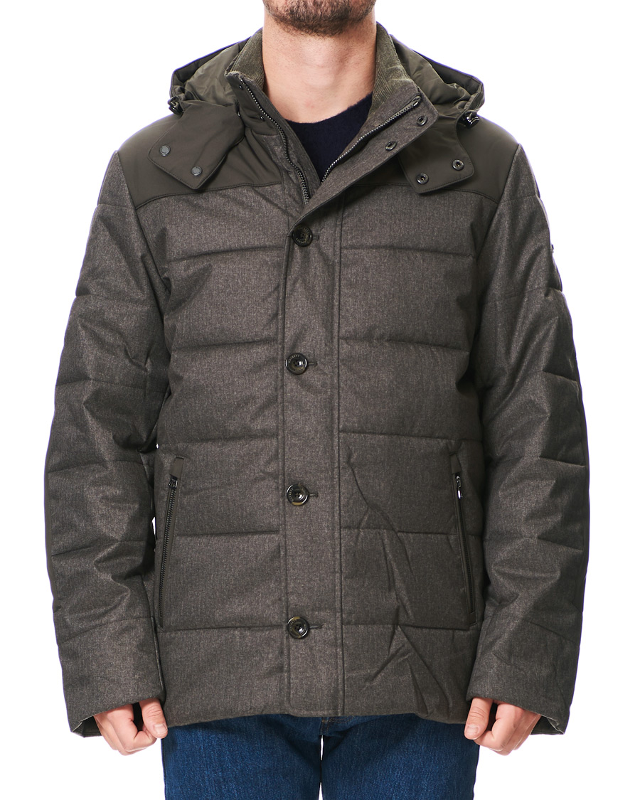 Heren | Jassen | Hackett | Classic Puffer Grey