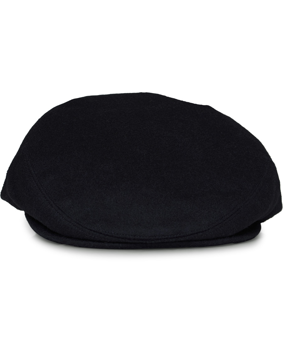 Heren | Lock & Co Hatters Glen Flat Loden Cap Navy | Lock & Co Hatters | Glen Flat Loden Cap Navy
