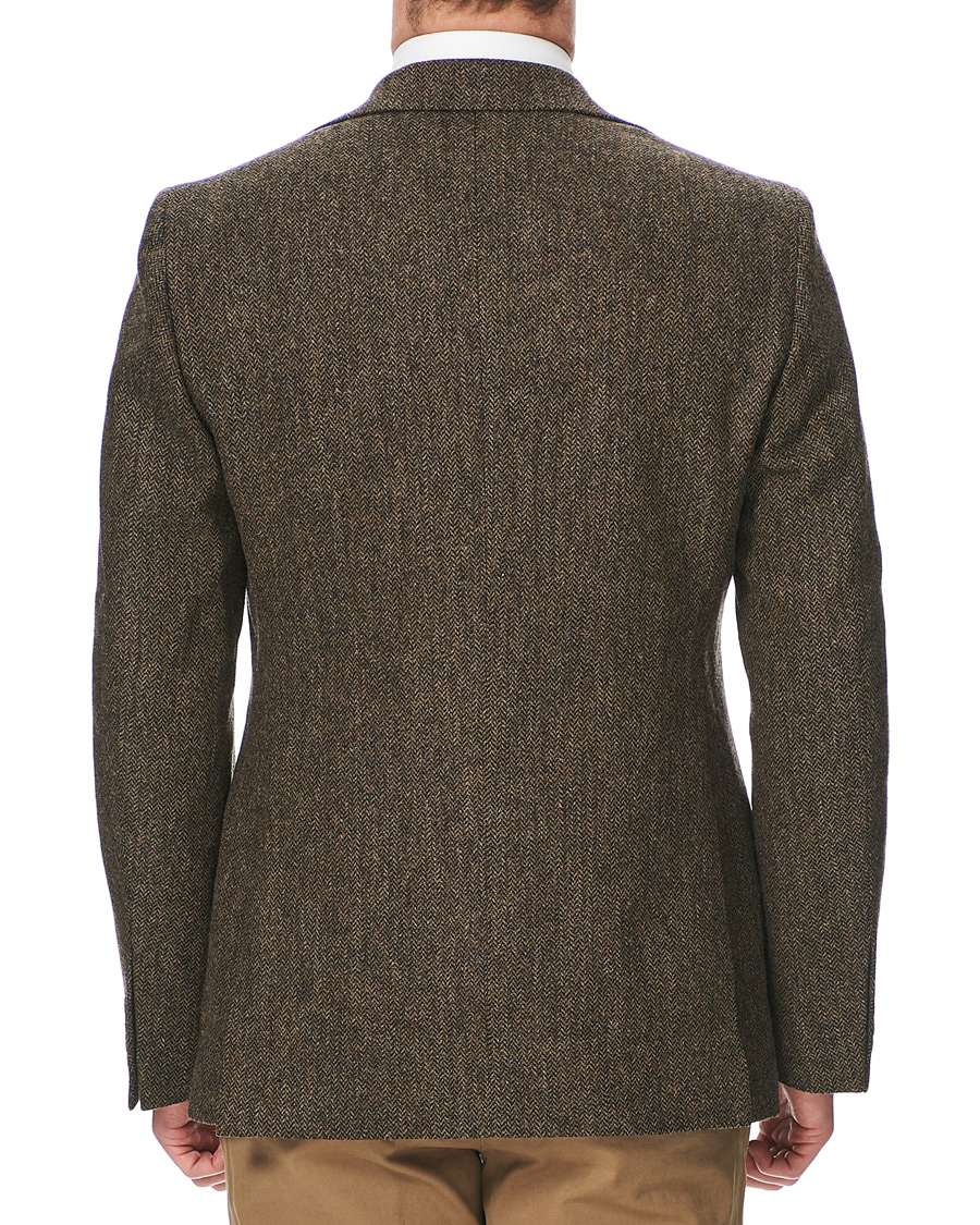 Heren | Blazers | Walker Slater | Edward Tweed Herringbone Blazer Brown