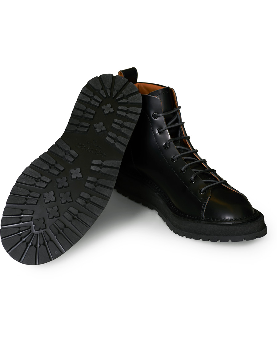Heren | Buttero Aedi Leather Boots Nero | Buttero | Aedi Leather Boots Nero
